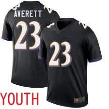 Youth Baltimore Ravens #23 Anthony Averett Black Nike Limited Player NFL Jersey->arizona cardinals->NFL Jersey